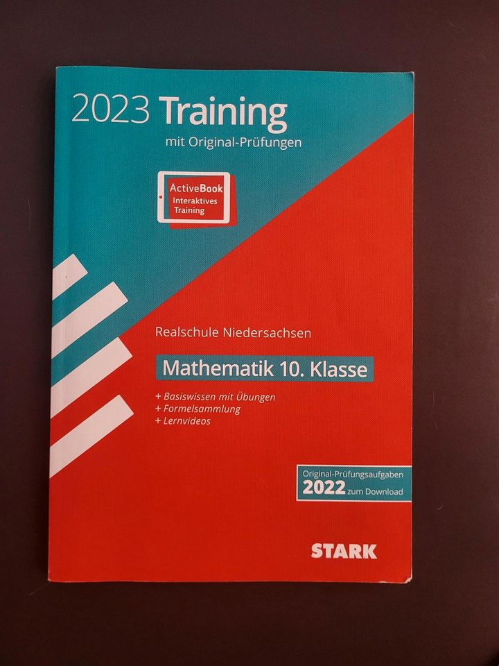 Prüfungsheft Mathe+ Lösungsheft (2023- Niedersachsen) in Horneburg