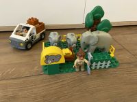 Lego Duplo Zoo 4 Elefanten Gehege Auto Zoowärter Platte Niedersachsen - Walsrode Vorschau