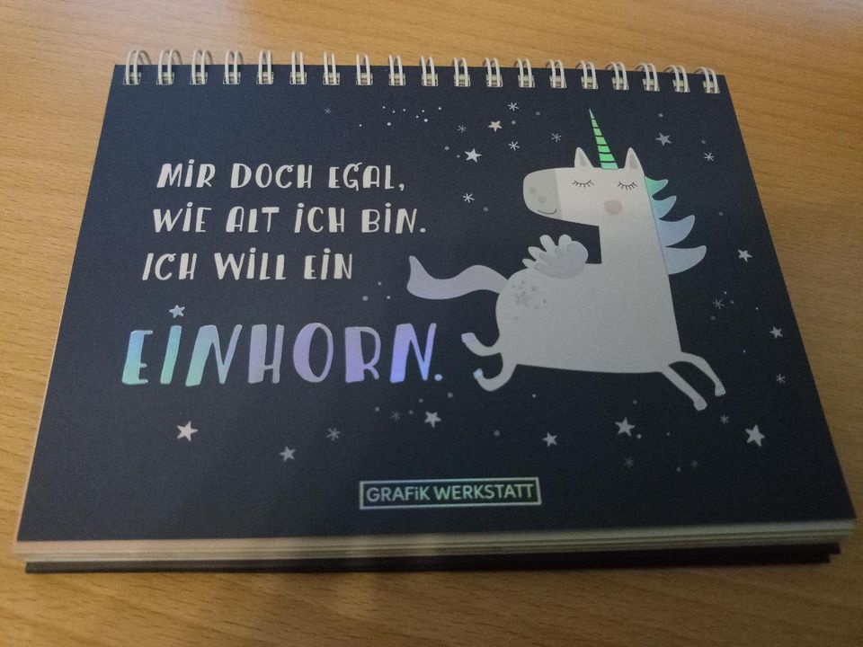 Einhorn Kalender in Dresden