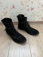 Stiefel SPM Stiefeletten Boots schwarz Leder neuwertig Größe 42 Nordrhein-Westfalen - Moers Vorschau