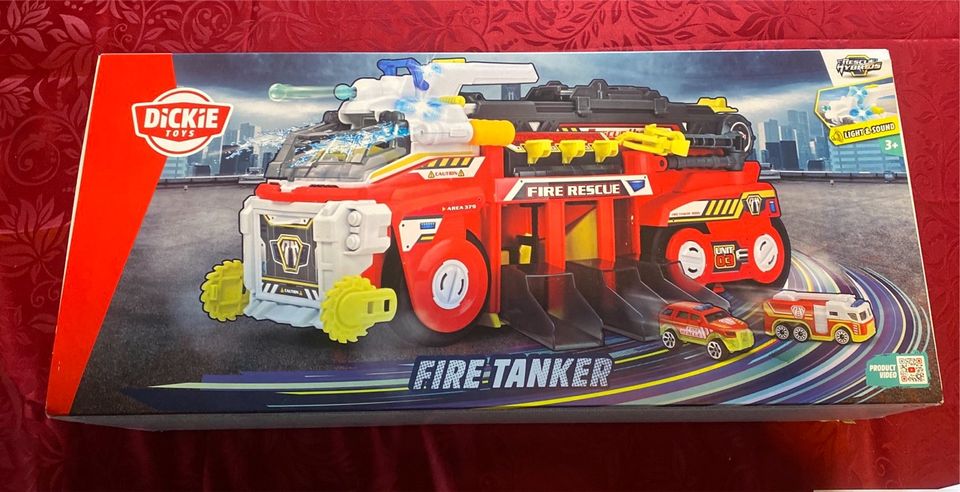 Dickie Toys - Feuerwehrauto groß (55 cm) in Leese