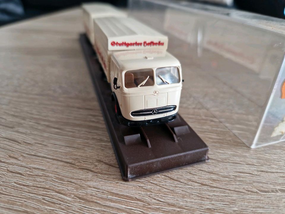 Modellauto Bierlastwagen in Eislingen (Fils)