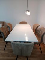 Wohnzimmer Tisch Mit 6 Stüllen Tisch Vergrößerbar Weiß Hochglanz Nordrhein-Westfalen - Burscheid Vorschau