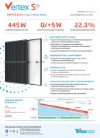 Solarmodule Trina Solar 440W Vertex-S+ Glas-Glas n-type Sachsen - Großschönau Vorschau