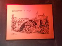 Bild von Luxemburg aus Metall auf Holzplatte 30 x 25 cm Rheinland-Pfalz - Ransbach-Baumbach Vorschau