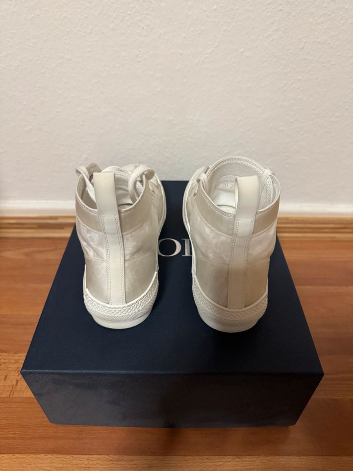 Dior B23 High Top Oblique White/White 40,5 in Bielefeld