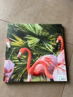 Flamingo Bild auf Leinwand  38x 38 cm, neu, original verpackt Nordrhein-Westfalen - Mülheim (Ruhr) Vorschau