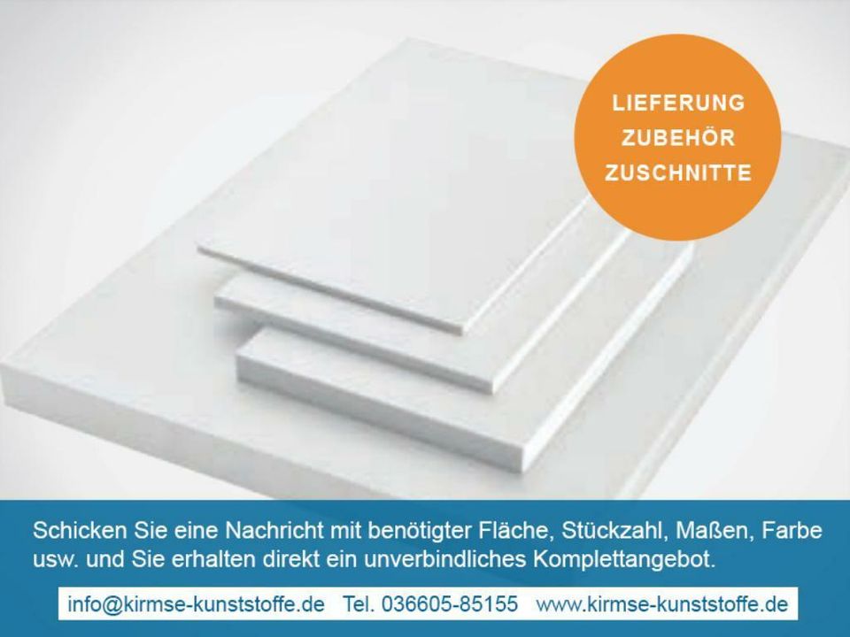 Hartschaumplatten Zuschnitt PVC