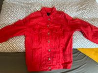 Bershka Jeans-Jacke Rot Größe XS Rheinland-Pfalz - Otterbach Vorschau