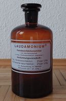 Große, alte Apothekerflasche - LAUDAMONIUM Bayern - Höchberg Vorschau