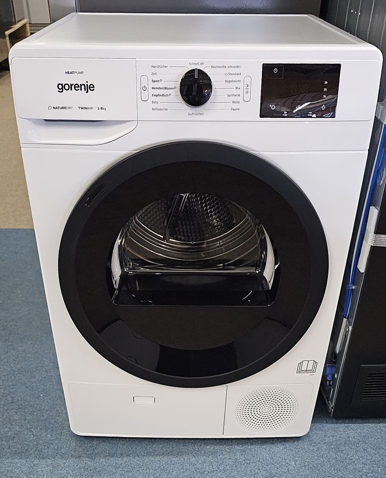 Wärmepumpentrockner Gorenje DNE83/GN Trockner 8kg in Fischbach