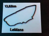 Rennstrecke - LeMans - Geschenkidee - 3D-Druck - Bild Nordrhein-Westfalen - Tönisvorst Vorschau