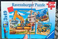 Ravensburger Puzzle 3x 49 Teile Baustelle,Bagger Nordrhein-Westfalen - Grevenbroich Vorschau