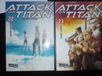 Attack on Titan Manga Band 22 & 23 deutsch München - Schwabing-West Vorschau