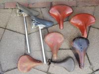 alte Ledersattel Gummisattel DDR alt Diamant Mifa Oldtimer Klappi Sachsen - Torgau Vorschau