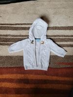 Weise Strickjacke mit Kapuze Gr. 62 Baby gestrickt Muster Bayern - Schwanfeld Vorschau