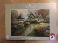 Thomas Kinkade Puzzle 1000 Teile, Haus mit Brunnen Baden-Württemberg - Horb am Neckar Vorschau