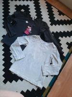 H&M 2er Set Langarmshirts Katze und gestreift 110 116 Berlin - Reinickendorf Vorschau