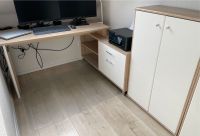 Set Büro: 1x Winkelschreibtisch 2x Aktenschrank Kommode Nordrhein-Westfalen - Steinhagen Vorschau