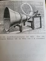 AEG Groß Hornlautsprecher mit Klangfilm oder Zeiss Ikon Hessen - Babenhausen Vorschau