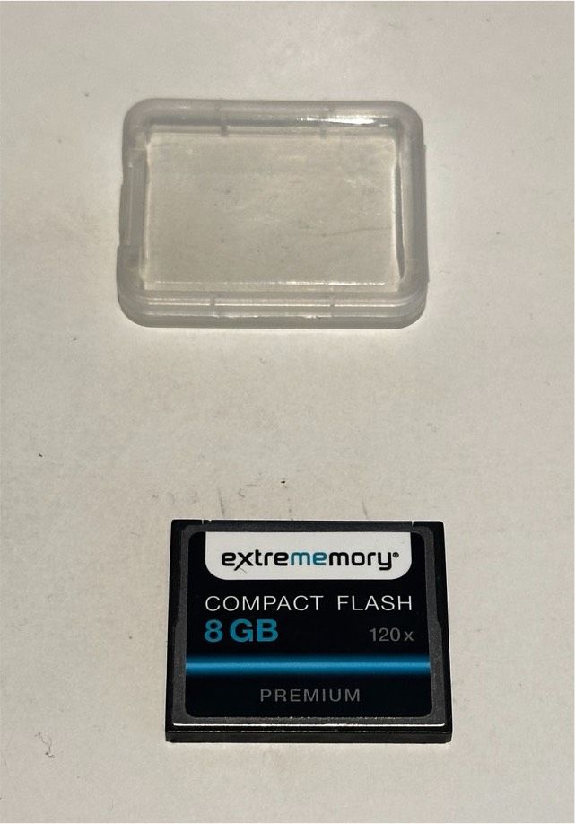 Extreme Memory CompactFlash CF 8GB 120 fach Speed in Karlshuld