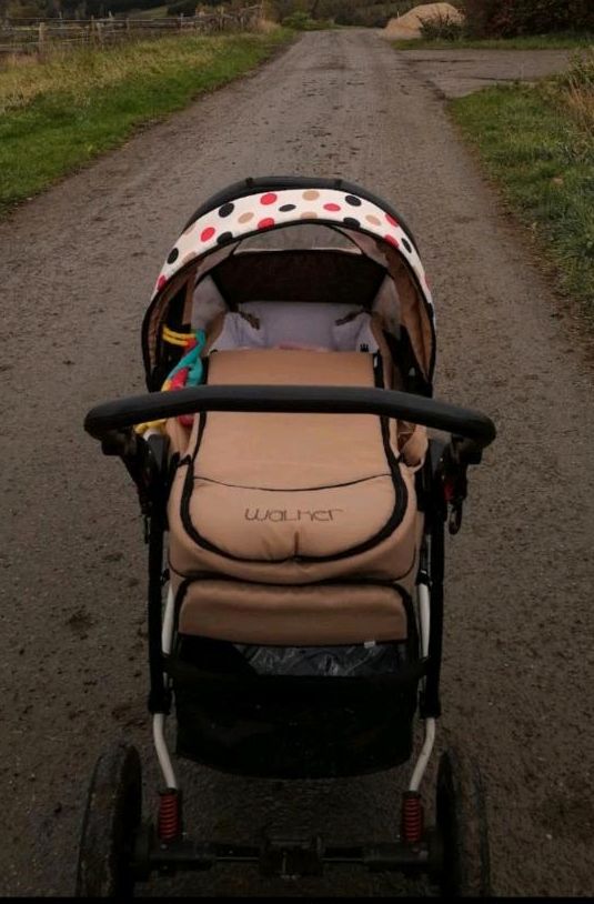 Zekiwa Kinderwagen Walker 3 in 1 Kombikinderwagen in Lengefeld