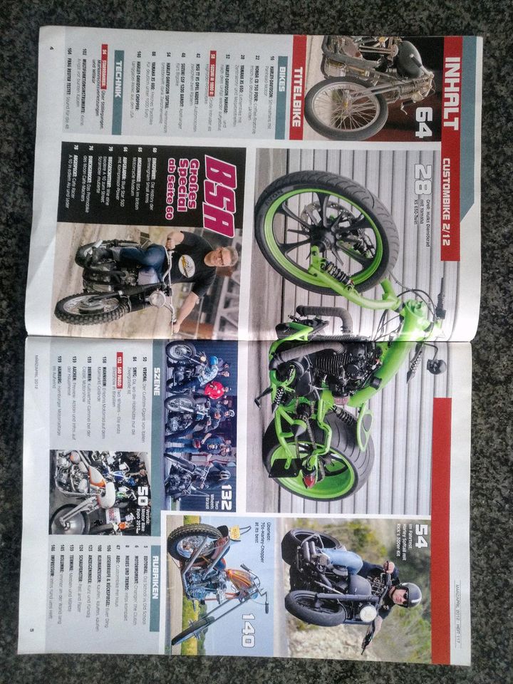 Motorrad Magazin, Custombike, 2 Räder, Biker Zeitschrift in Heilbronn