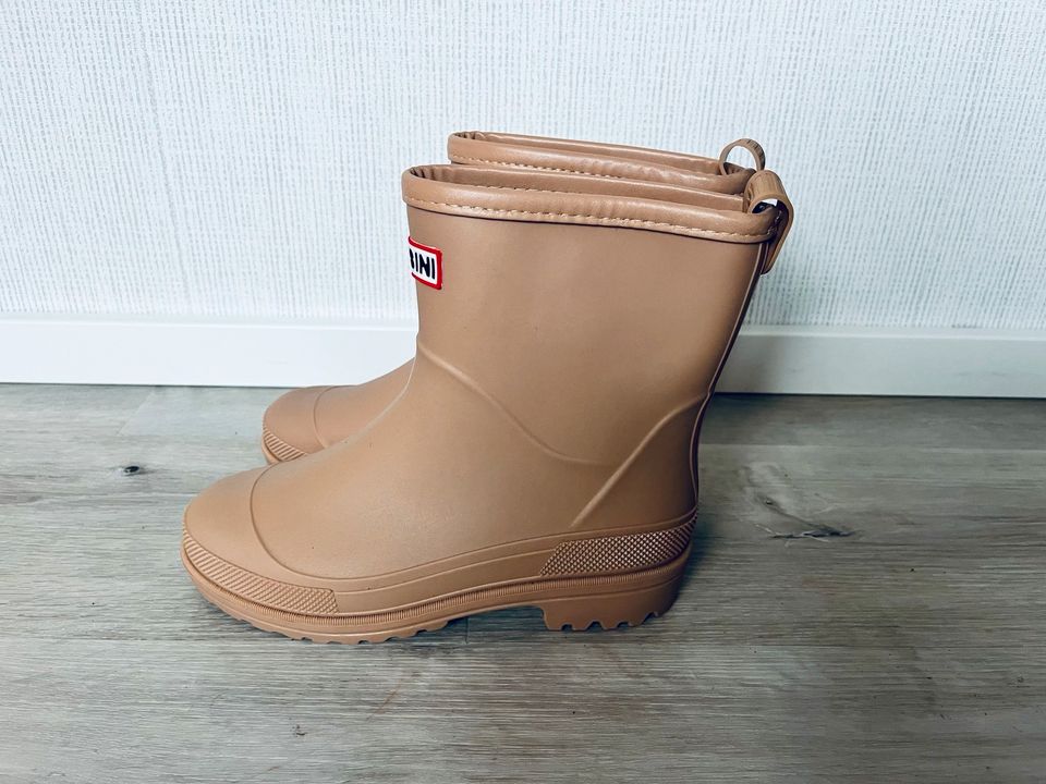 NEU Gummistiefel, beige, Gr. 39 in Schieder-Schwalenberg