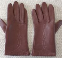 H&M Handschuhe gefüttert Lederimitat aubergine bordeaux rot G.7 8 Rheinland-Pfalz - Üxheim Vorschau