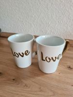 2 Tassen love gold Hessen - Messel Vorschau