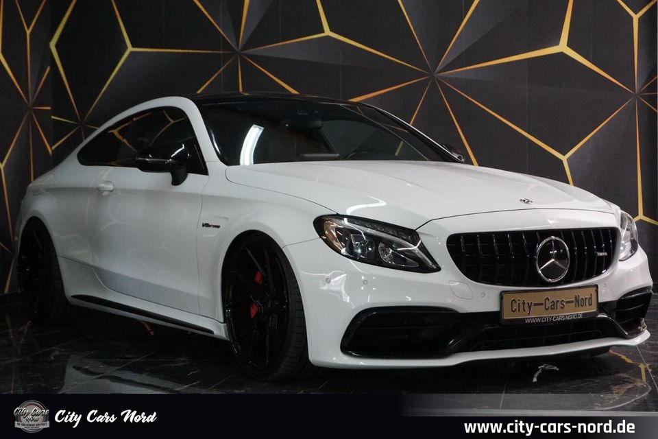 Mercedes-Benz C 63 S AMG S COUPE DISTR.-LED-PANO-KAM-SPUR-20Z in Tornesch