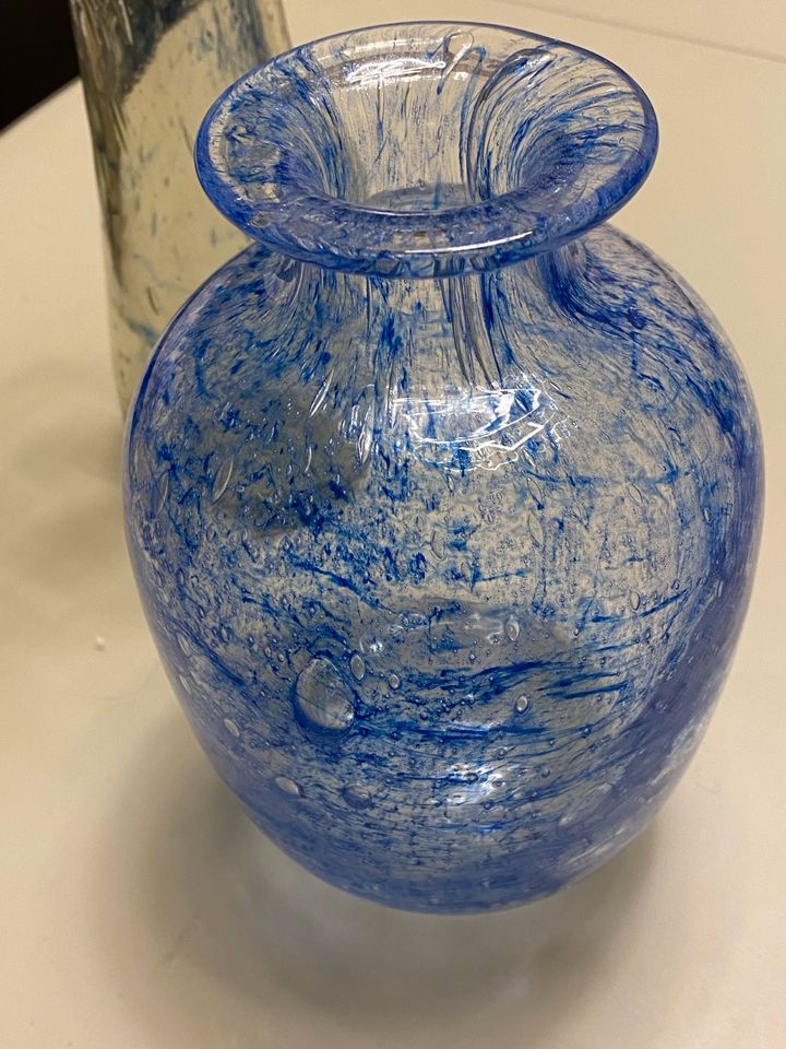 Glas Vase Vasen lauscha handgemacht in Erfurt