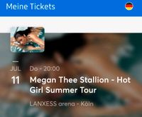 Megan Thee Stallion Tour Köln 11.07.2024 Baden-Württemberg - Rastatt Vorschau