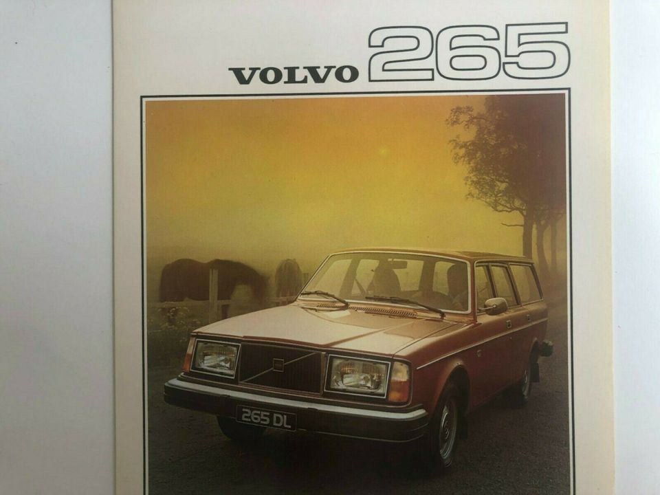 Volvo 265 1976 Prospekt deutsch in Aachen