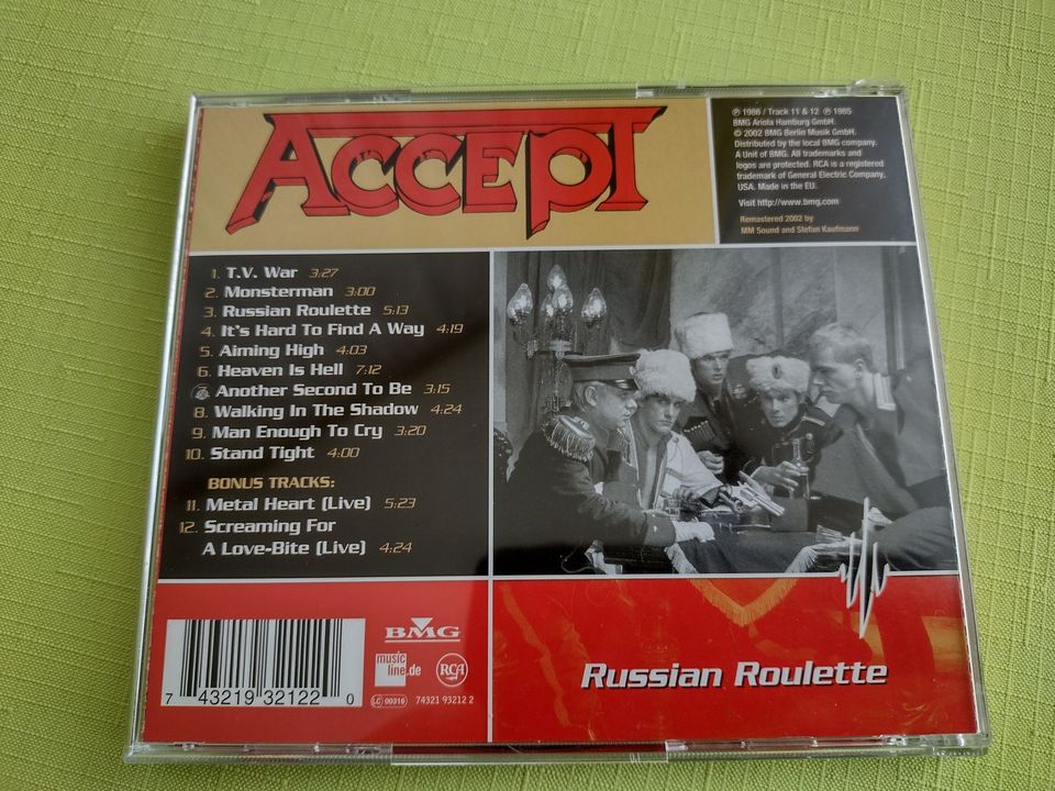 Accept 3 CDs in Berlin