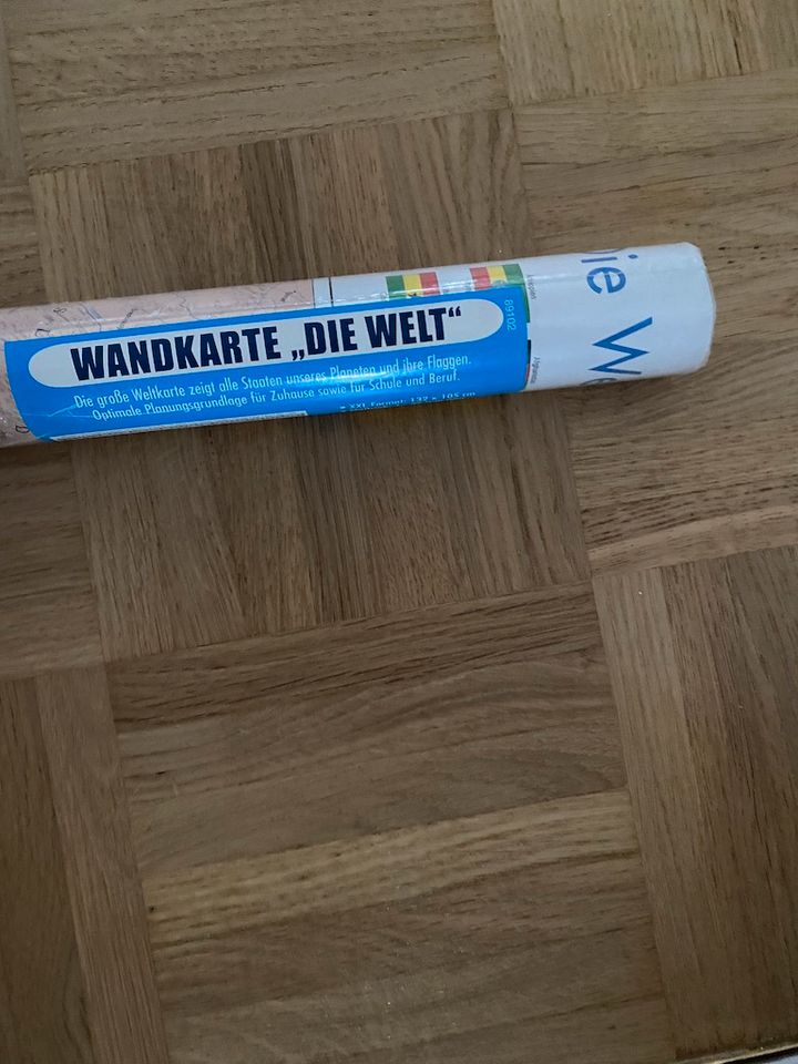 Karte Wandkarte weltkarte "die Welt" neu verpackt, XXL-Format in Düsseldorf