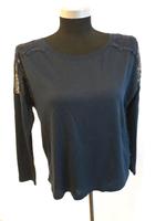 Sweatshirt, Pullover mit Spitze hinten, blau, Gr. 38 Bayern - Burglengenfeld Vorschau