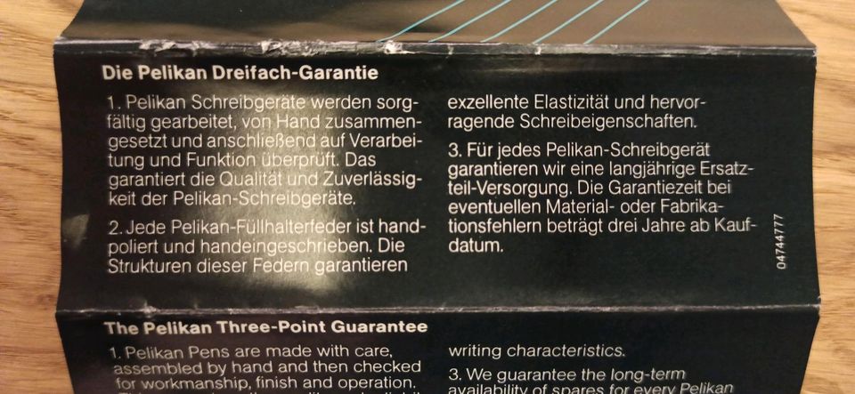 Pelikan M400 Kolbenfüller 14 Karat Gold Feder in Oberhausen