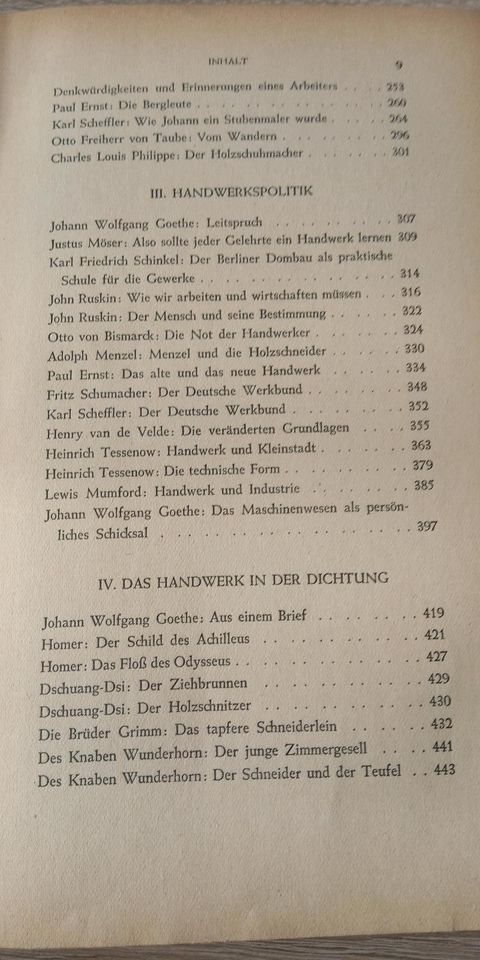 Lesebuch aus dem Handwerk 1942 Karl Scheffler in Dessau-Roßlau