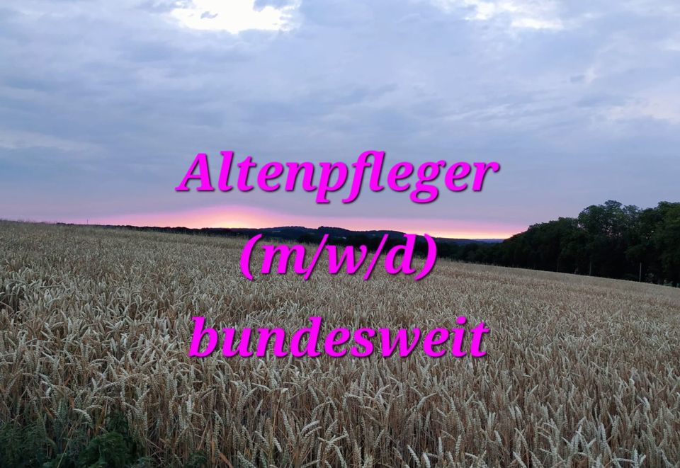 Work & Travel Altenpfleger (m/w/d) exam. ab 4.400 €/M in Wipperfürth