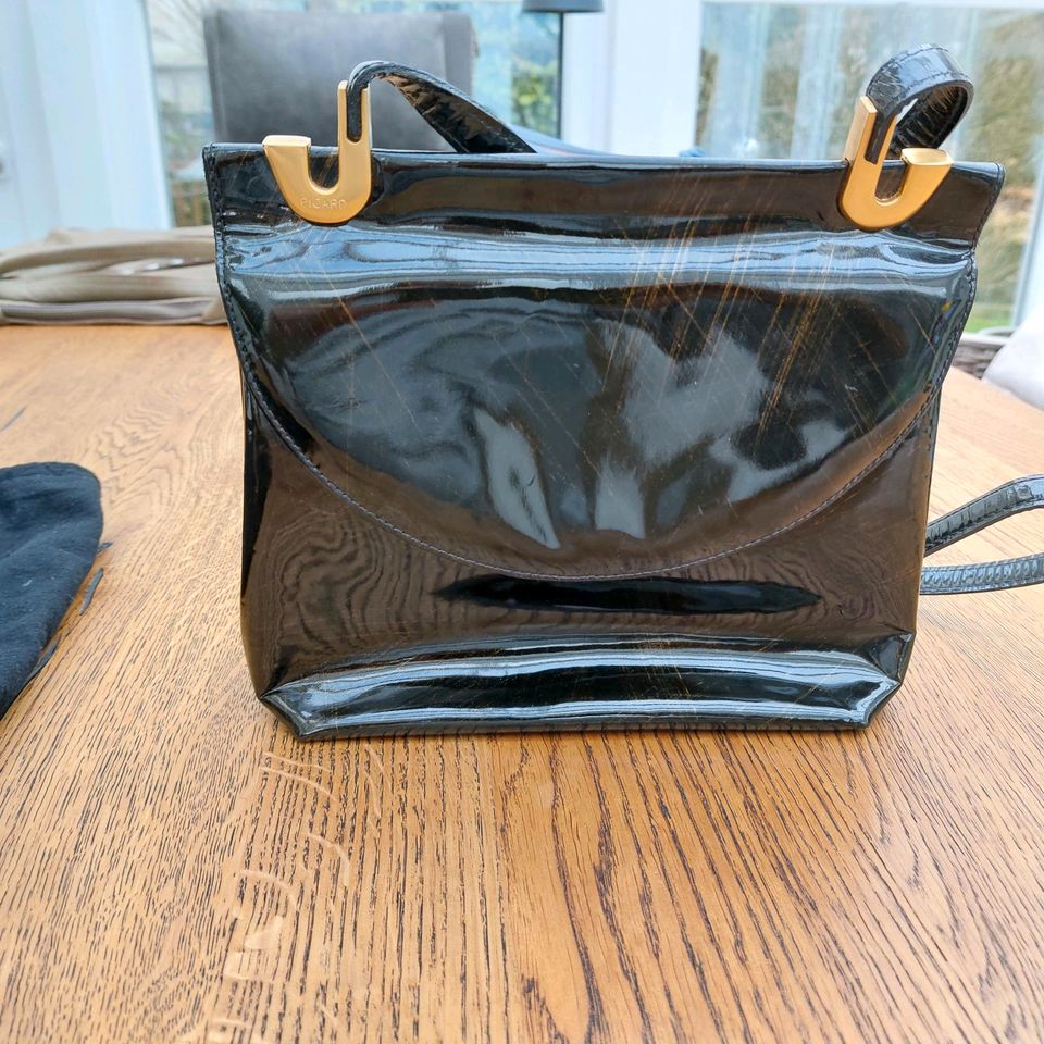 PICARD LACKLEDER Tasche schwarz in Rösrath