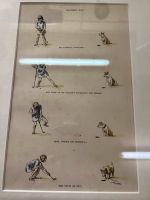 Frank Raynolds Cartoon Golf Vintage Rarität Original Bild Litho Sachsen-Anhalt - Lutherstadt Wittenberg Vorschau