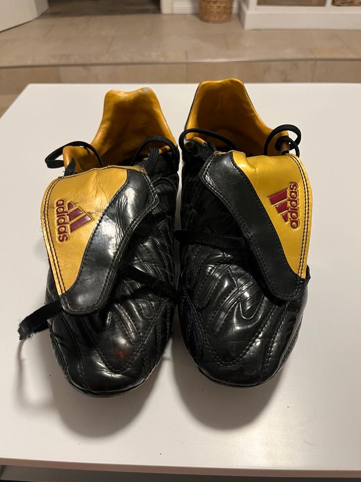Fussballschuhe Adidas Predator 44 FuBballschuhe gold schwarz TRX in Sachsen Anhalt Wanzleben kleinanzeigen