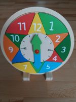 Steckpuzzle Uhr 16-teilig aus Holz Sachsen-Anhalt - Zerbst (Anhalt) Vorschau