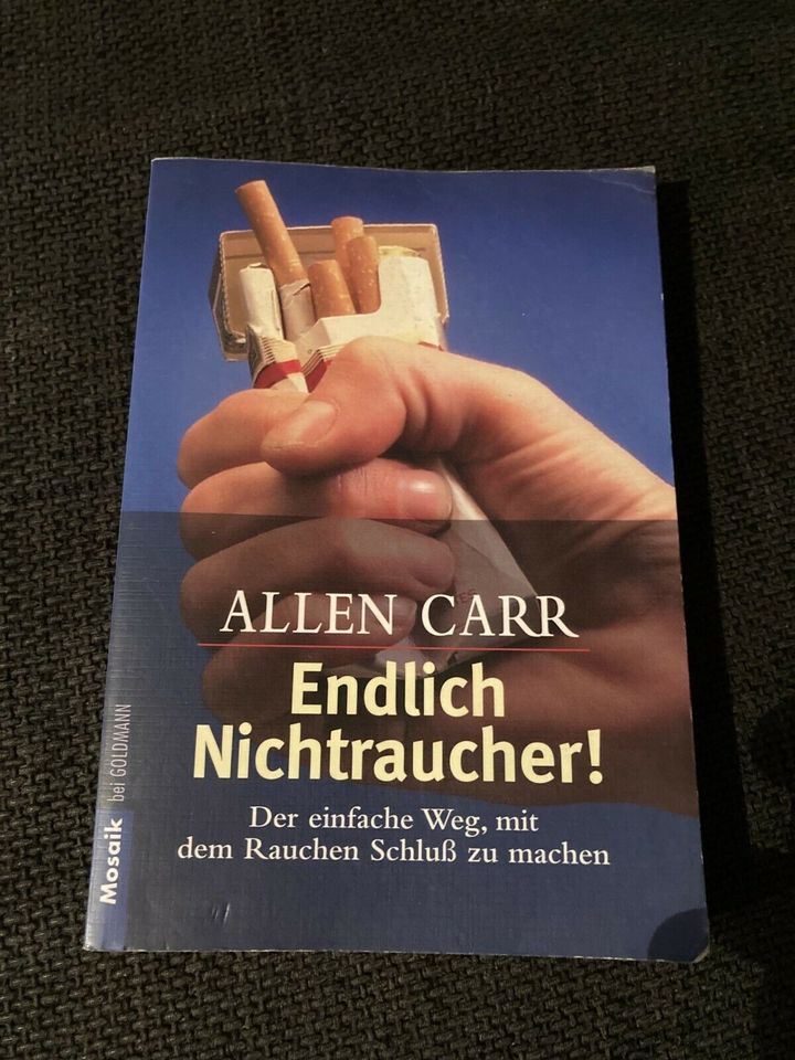Nichtraucher Buch zu verschenken in Eggenthal
