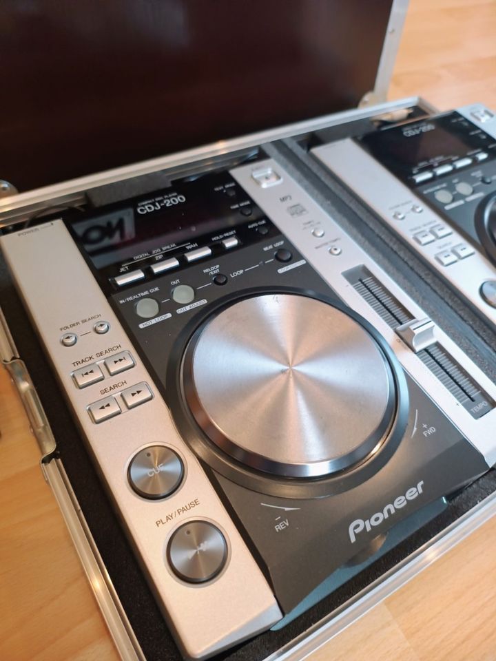 Pioneer CDJ-200 DJ CD Player MP3 (2x im Thon-Case) in Bamberg