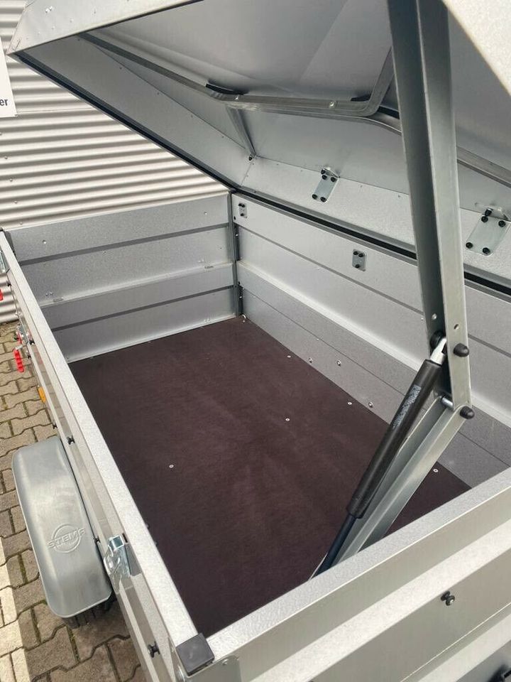 Pkw Anhänger STEMA 850 Kg Kasten/Deckelanhänge zur ❗️VERMIETUNG❗️ in Germersheim