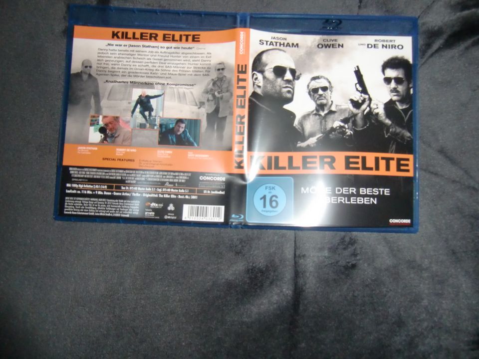 KILLER ELITE BLU-RAY JASON STATHAM ROBERT DE NIRO ABZUGEBEN in Bochum