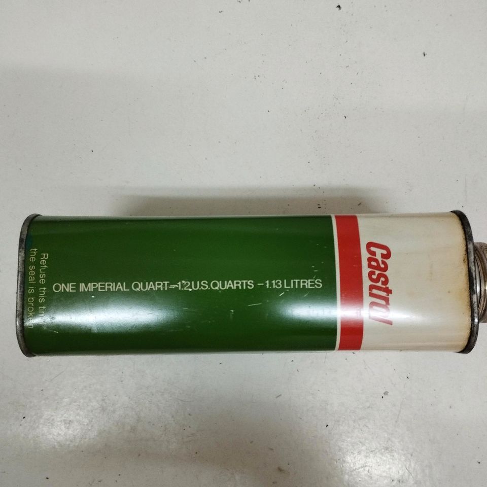 Castrol Blech bottle Emaille in Schmalkalden