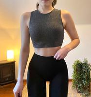 Neu Bershka Crop Tank Top Rücken Frei Glitzer Bayern - Fürth Vorschau